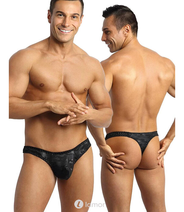 * ANAIS MEN Sexy zwarte heren String Electro van Anais men