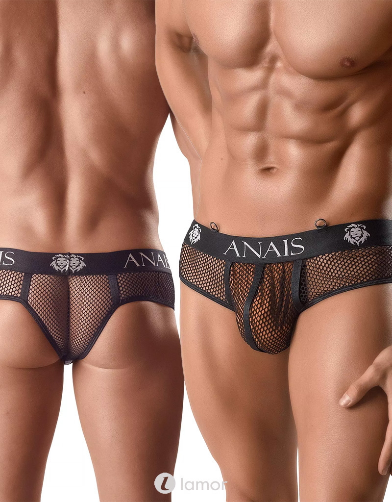 * ANAIS MEN Zwarte String, Ares afbeelding