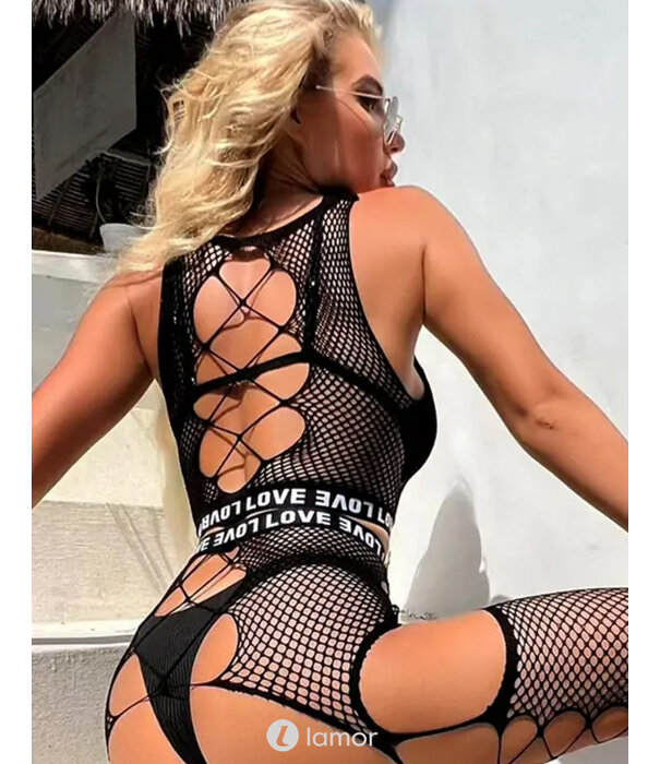 * Snapshot Sexy en stoere Top  & Jarretelkousen  van het merk Snapshot