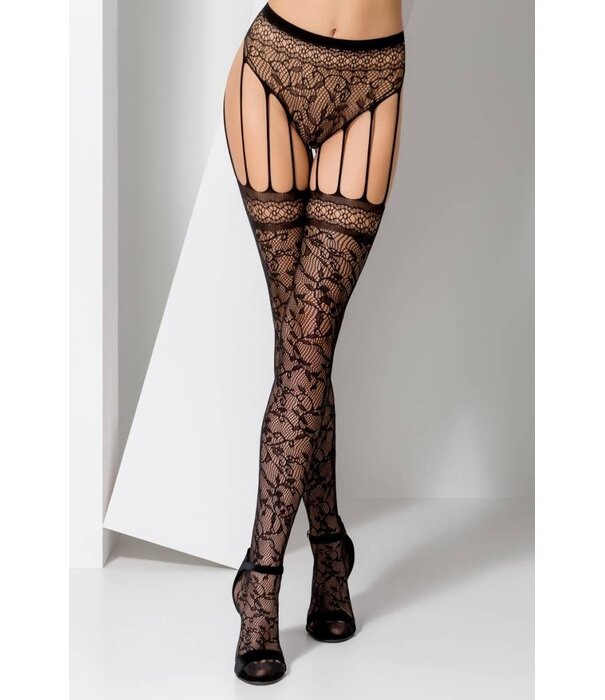 * PASSION Passion zwarte strip panty S003-Zwart