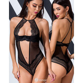 Body Yona in tule met kant van het merk Passion