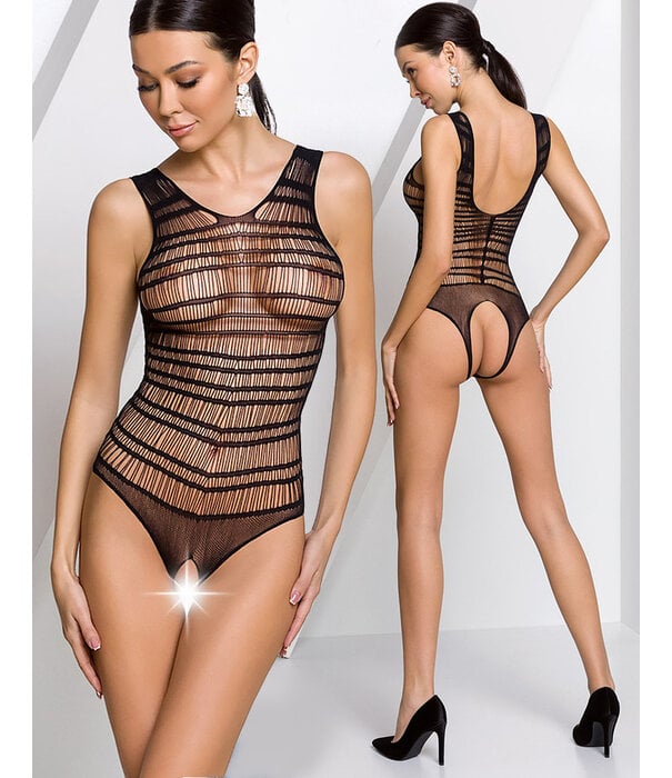 * PASSION Sexy zwarte  body  Maud van Passion