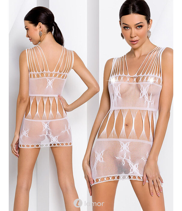 * PASSION Wit mesh jurkje Nova van Passion