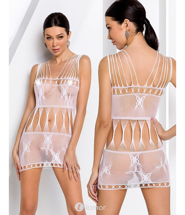 * PASSION Wit mesh jurkje Nova van Passion