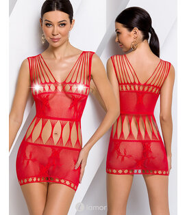 Rood mesh jurkje Nova