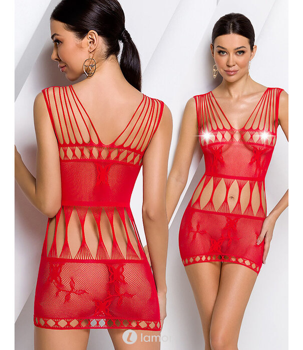 * PASSION Rood mesh jurkje Nova van Passion