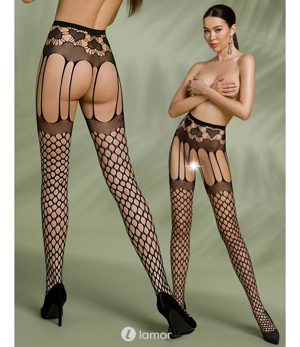 * PASSION Passion zwarte strip panty  ECO, PA-S009