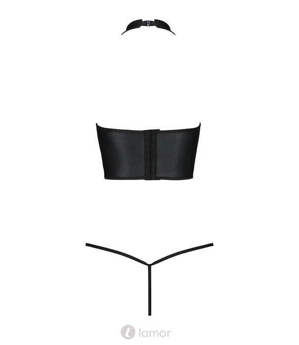 * PASSION 2-delige lingerie set in wetlook Genevia set van Passion