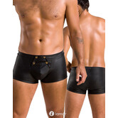 Sexy heren short met drukkers aan voorzijde van Passion Menswear