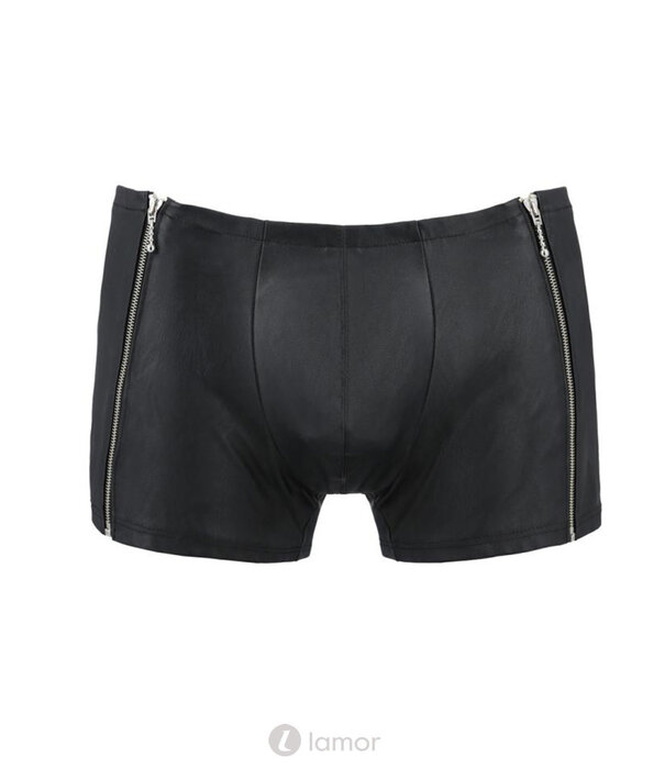 * PASSION MENSWEAR Sexy heren short  met een rits aan de zijkanten van Passion Menswear