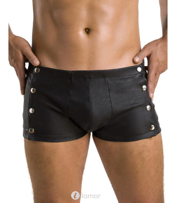 * PASSION MENSWEAR Sexy heren short met drukkers aan zijkant van Passion Menswear