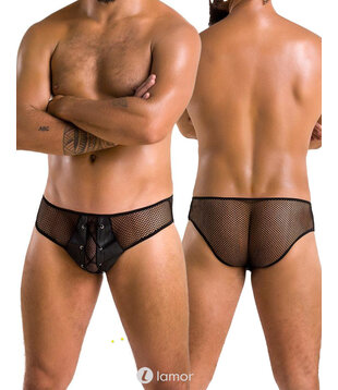 Zwarte Heren slip, PA035