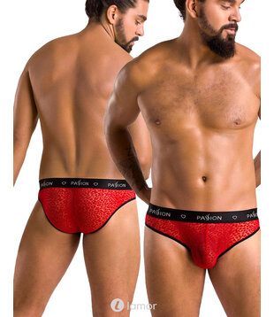 Rood/Zwarte Heren slip van fijn Mesh, PA031