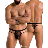 Sexy heren string van mesh materiaal  van Passion Menswear