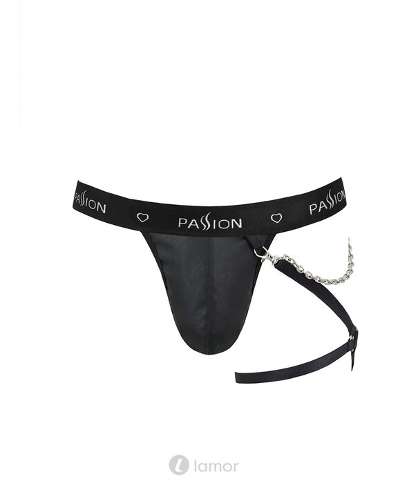 * PASSION MENSWEAR Sexy heren string met been harnas van Passion Menswear