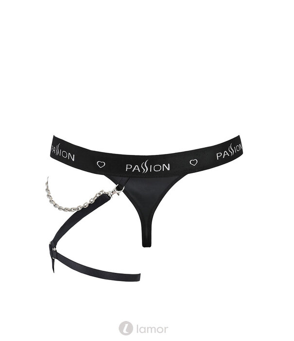 * PASSION MENSWEAR Sexy heren string met been harnas van Passion Menswear