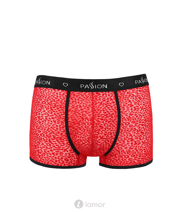 * PASSION MENSWEAR Sexy heren boxer van Mesh materiaal met print van Passion Menswear