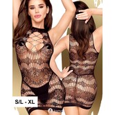 Spannend zwart netjurkje  Eye-Catcher van Penthouse