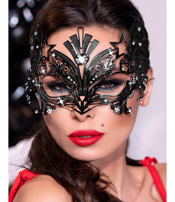 * CHILIROSE  Extravagante masker van messing van Chilirose