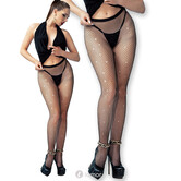 Sensuele Visnet panty met strass, CR4654 van Chilirose