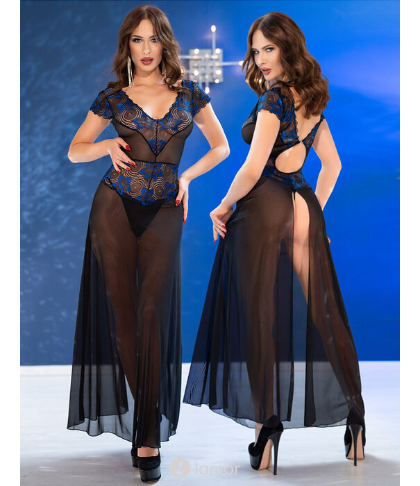 * CHILIROSE Sexy Neglige van kant en transparante stof van Chilirose -