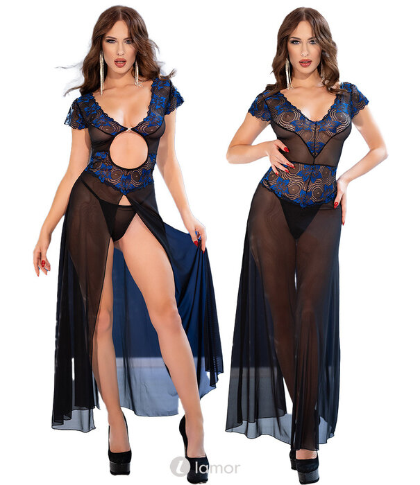 * CHILIROSE Sexy Neglige van kant en transparante stof van Chilirose -