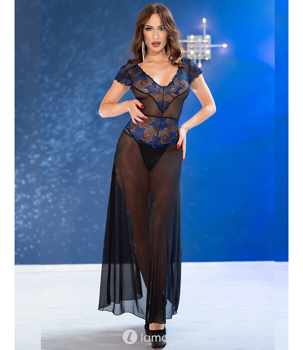 * CHILIROSE Sexy Neglige van kant en transparante stof van Chilirose -
