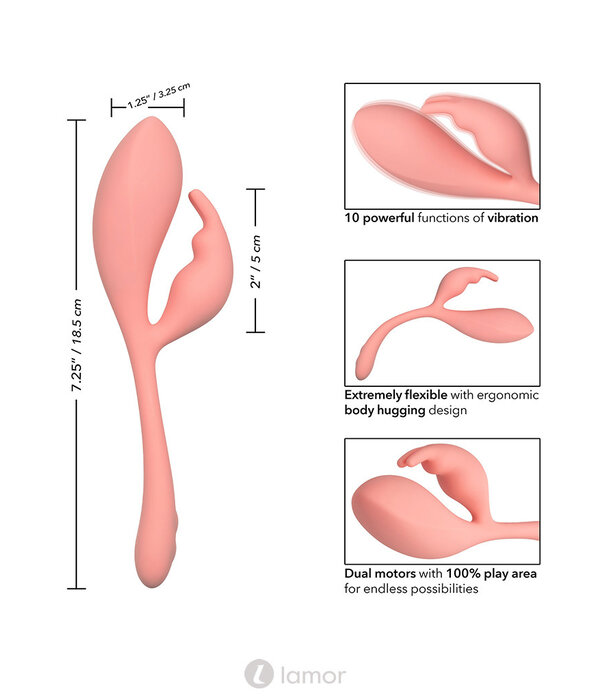 * CALEXOTICS Rabbit Vibrator Elle - Bunny by CalExotics