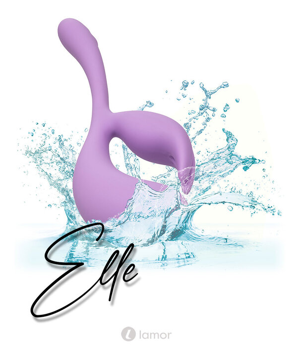 * CALEXOTICS Rabbit Vibrator Elle - Dual Flicker by CalExotics