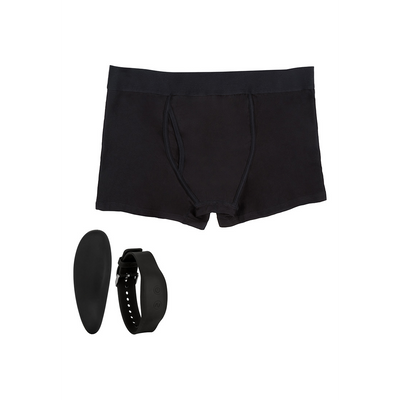 * CALEXOTICS Remote Control Boxer Brief Set M/L - Black afbeelding