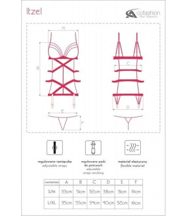 * COFASHION Zwarte kanten body Itzel van Cofashion