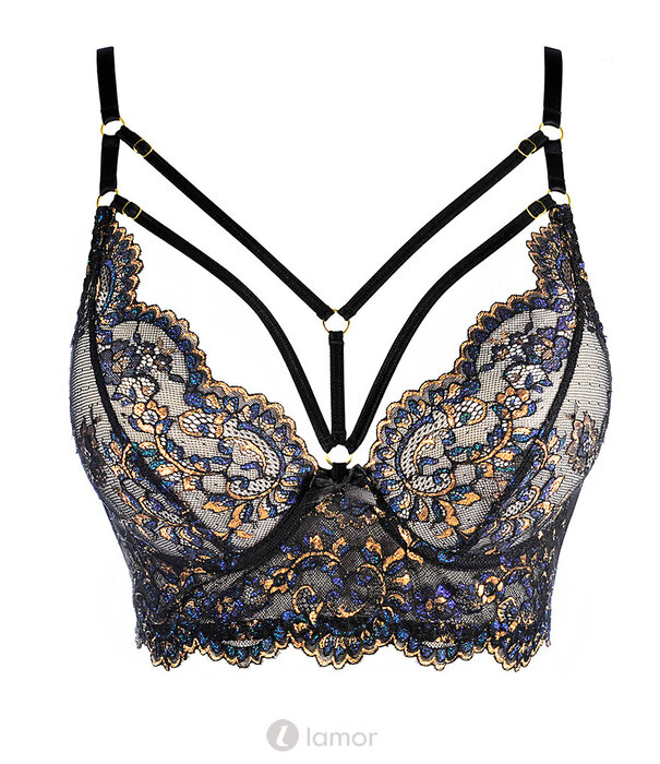 * AXAMI Sexy zwarte bustier Nimra