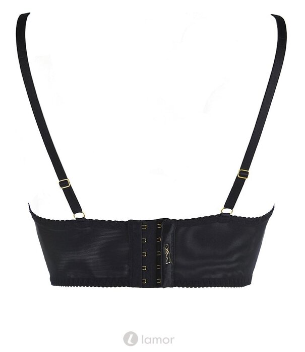 * AXAMI Sexy zwarte bustier Nimra