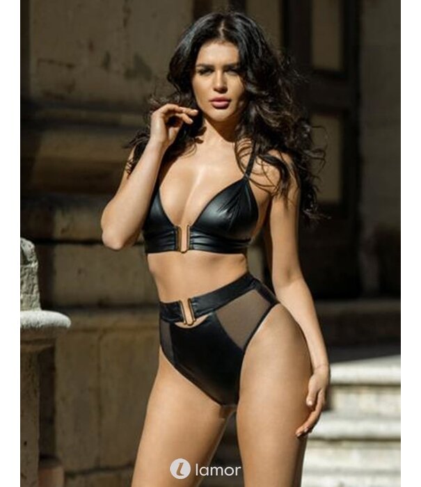 * AXAMI Verleidelijke Lederlook Beha van het merk Axami