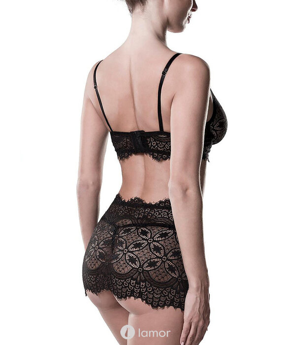 * GREY VELVET 3-delige erotische lingerie set van Grey Velvet