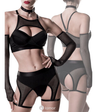 5-delige Erotische lingerie set, GV20208 (2XL)