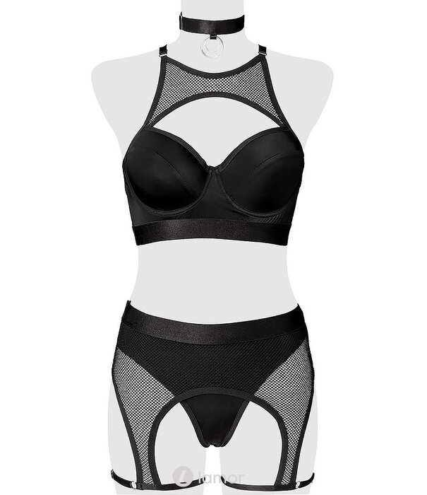 * GREY VELVET 5-delige erotische lingerie set van Grey Velvet