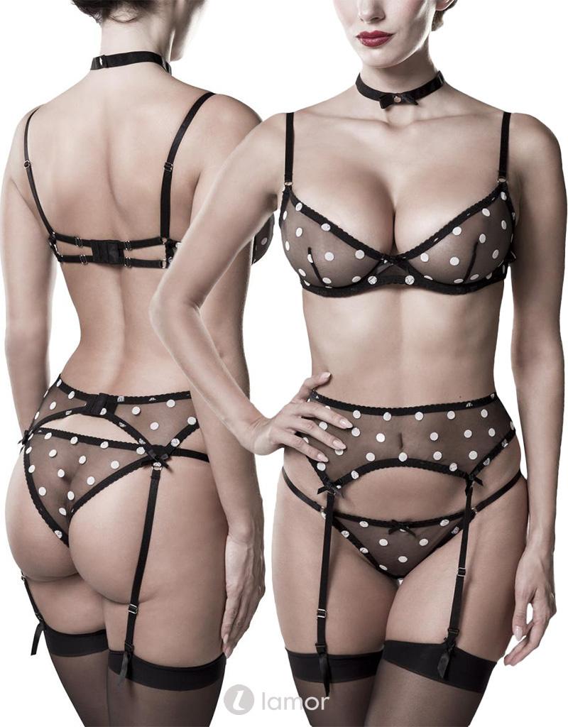 * GREY VELVET 4-delige lingerie set van Grey Velvet, GV20227 afbeelding