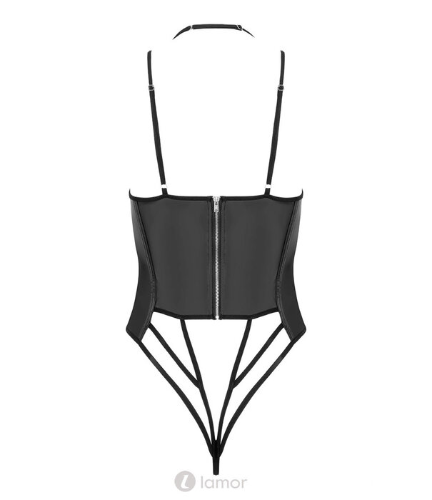 * KOTEK Verleidelijke lederlook body Blackelia van het merk Kotek