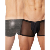 Heren boxer famous met transparante delen van het merk Look Me