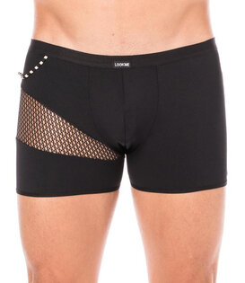 Heren boxer met mesh deel (S)
