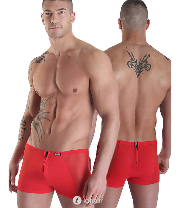 * LOOK ME Rode  heren boxershort Wiz van het merk Look Me