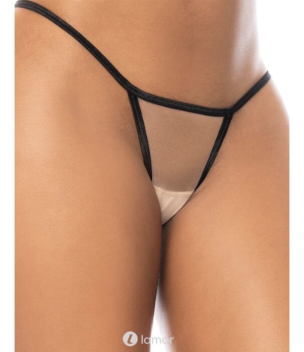 Mapalé Spannede nude babydoll van het merk Mapale