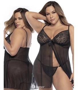 Zwarte babydoll ,MP267690