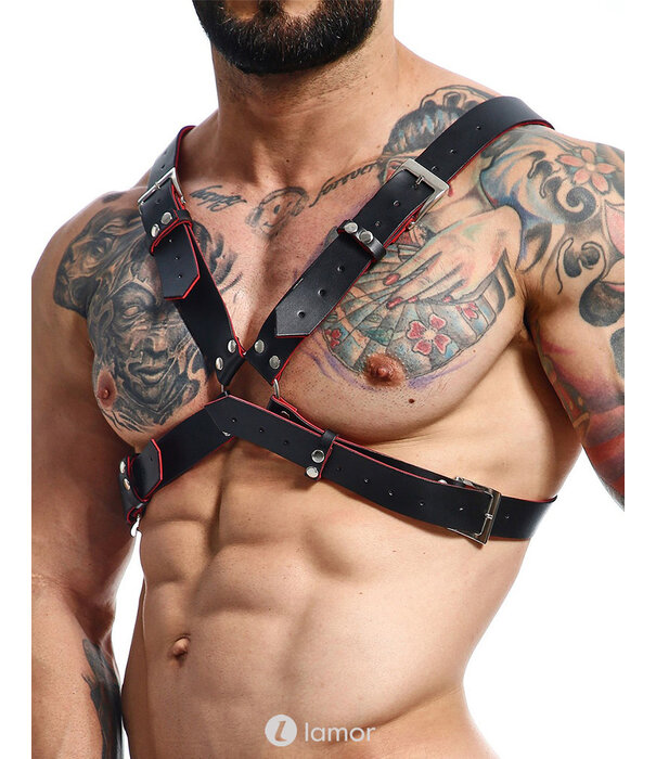 * MOB Eroticwear Sexy heren DNGEON X Harness Belts