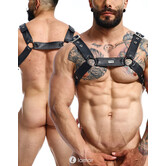 Sexy heren DNGEON Cross Chain Harness