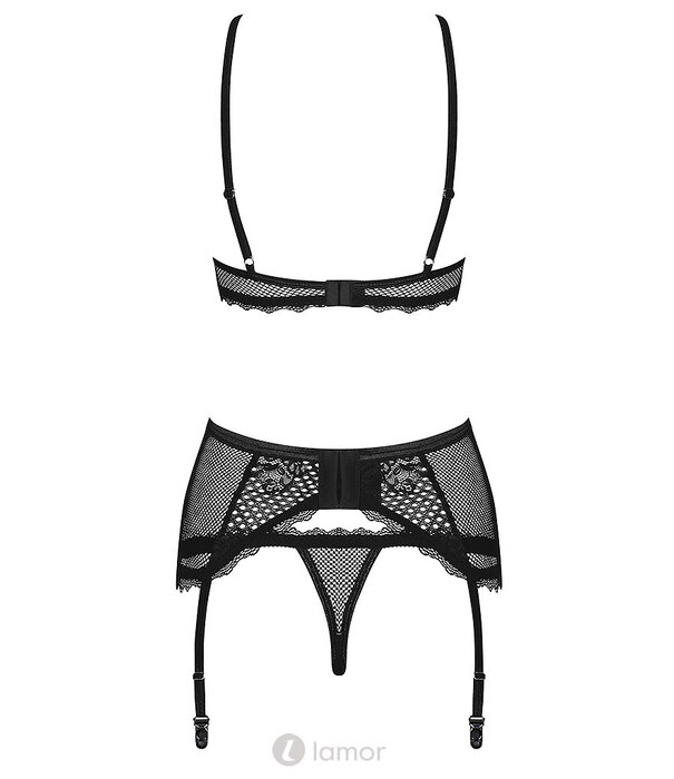 * OBSESSIVE 3-delige Lingerie setje Bassita van Obsessive
