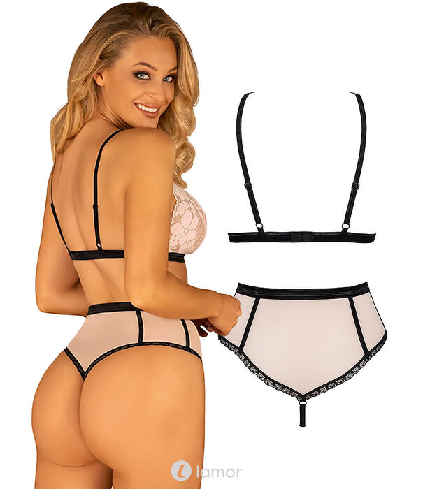* OBSESSIVE 2-delige Lingerie setje Lilines van Obsessive