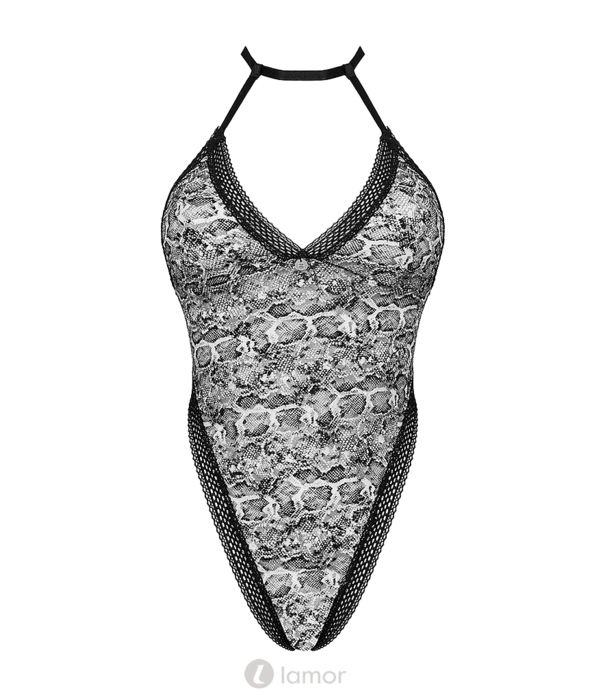 * OBSESSIVE Verleidelijke zwarte witte body Xenita van Obsessive