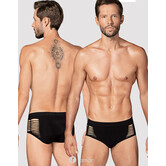 Sexy heren slip met met uitsparingen van Obsessive